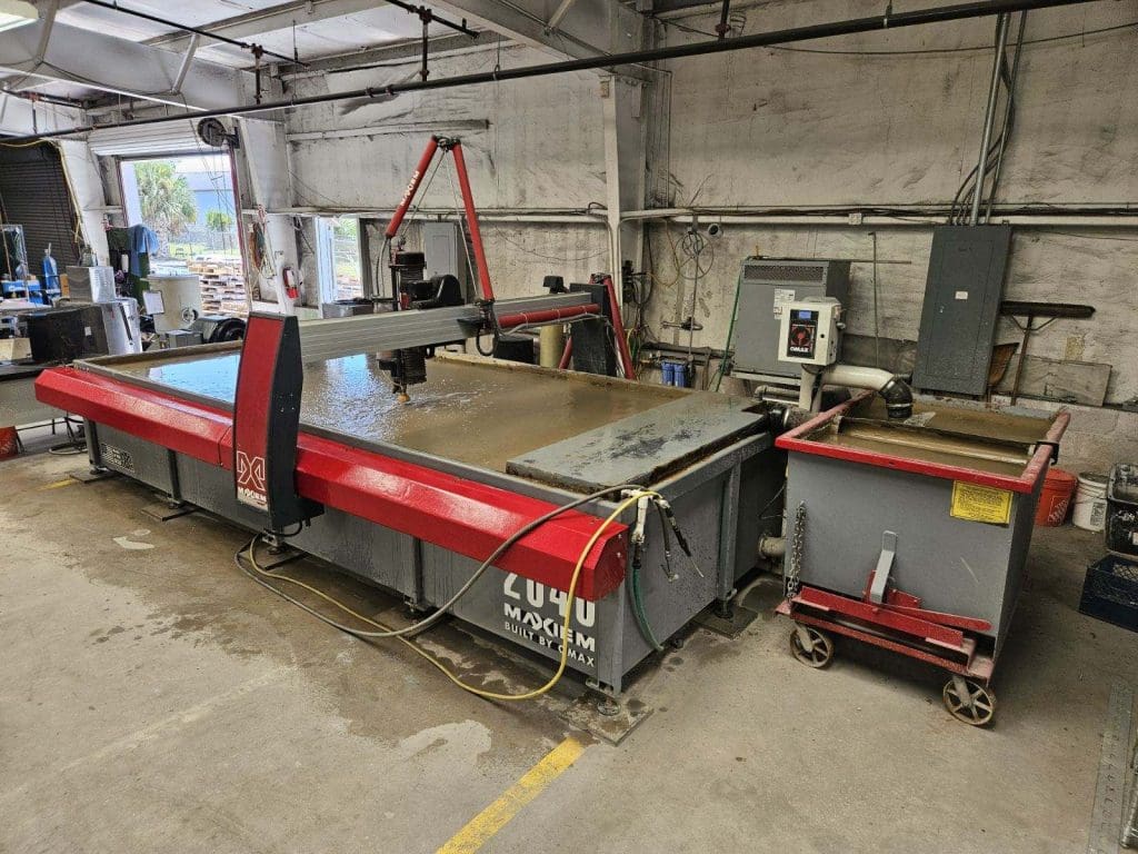 Used Omax Maxiem 1530 CNC Waterjet For Sale