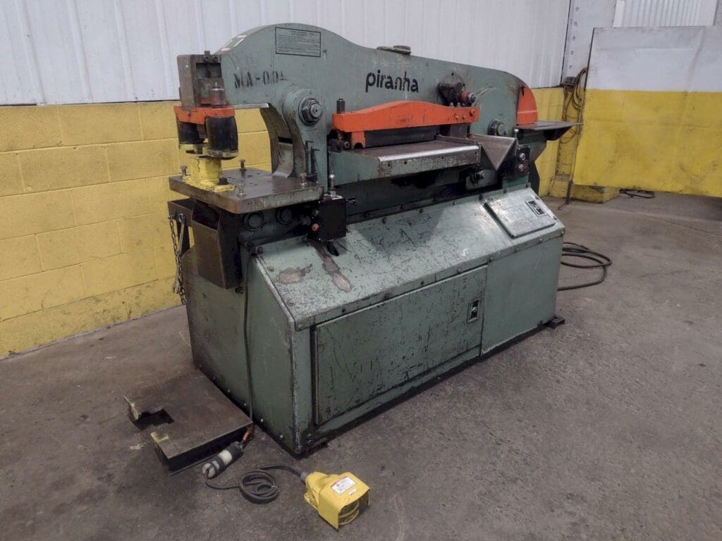 Used Piranha P4 Ironworker For Sale