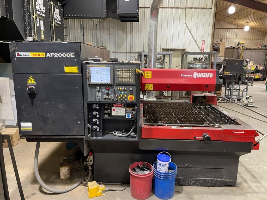 2011 Amada Quattro Laser, photo 1 of 5