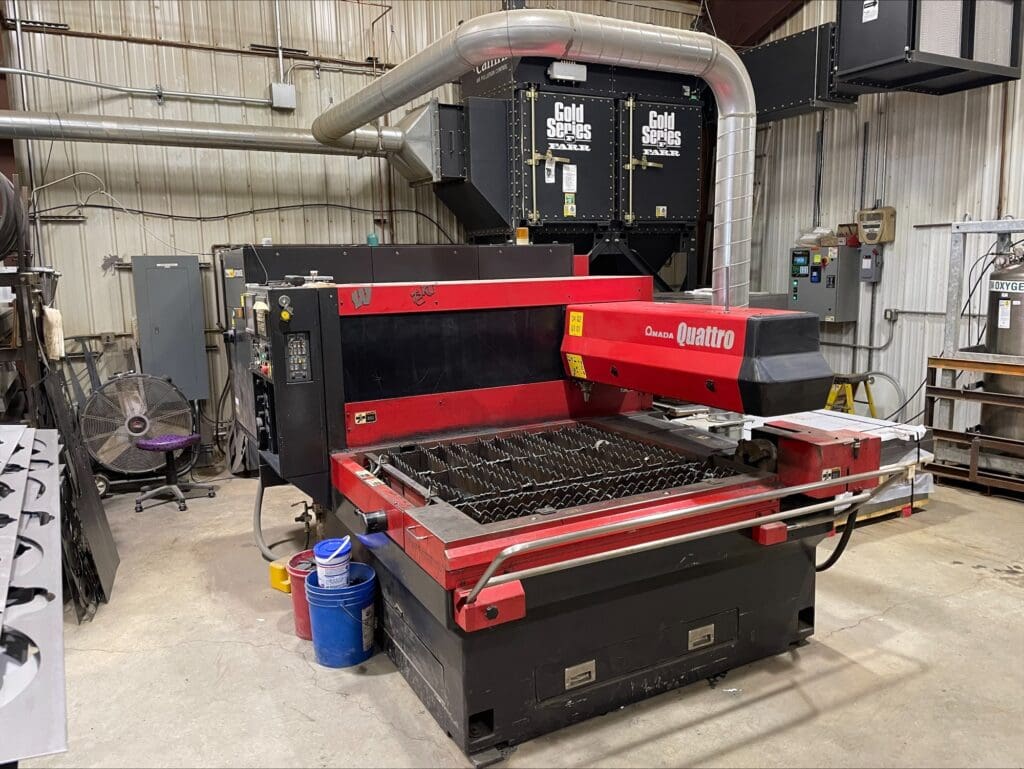 2011 Amada Quattro Laser, photo 2 of 5