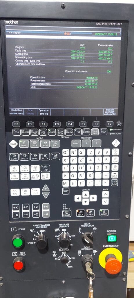 2018 Brother Speedio S500X1 CNC Vertical Machining Center, photo 2 of 14