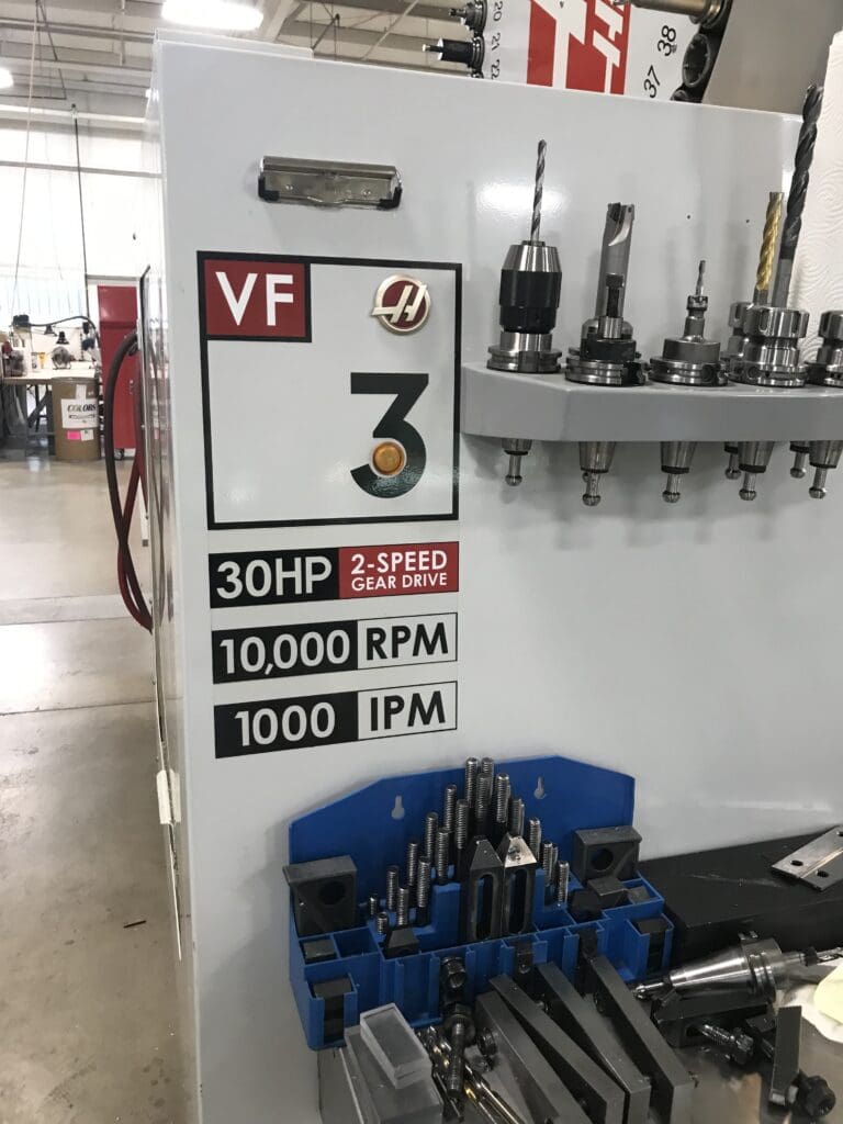 2009 Haas VF-3B CNC Vertical Machining Center, photo 2 of 6