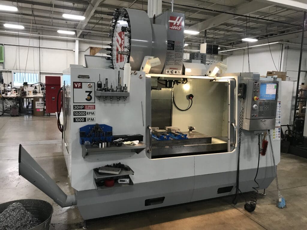 2009 Haas VF-3B CNC Vertical Machining Center, photo 1 of 6