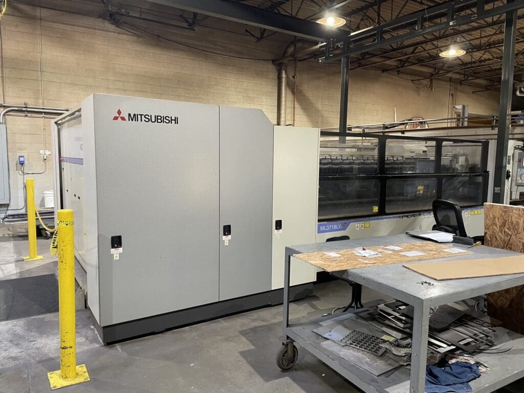 Used Mitsubishi 3718LVP CNC Laser For Sale