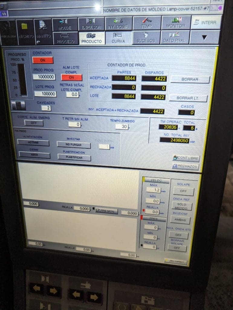 Used Nissei NEX180IV-25E Injection Molding Machine For Sale