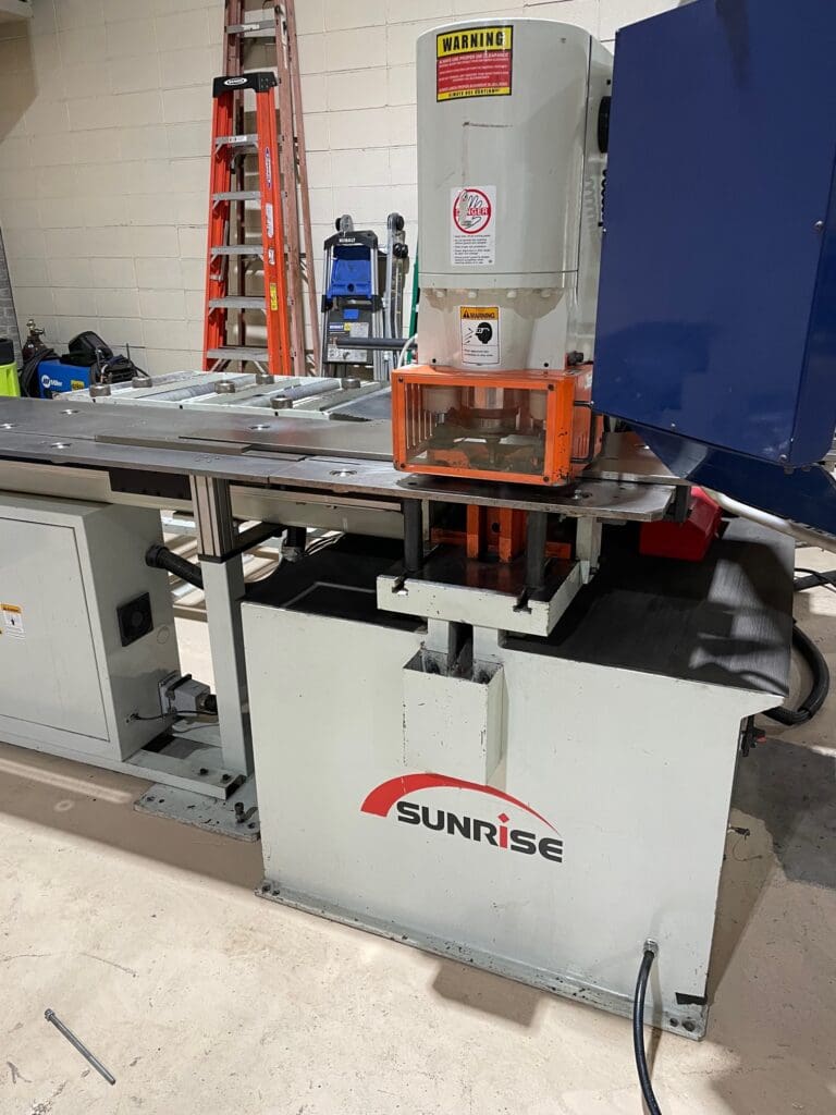 Used Sunrise IW-110SD Ironworker For Sale