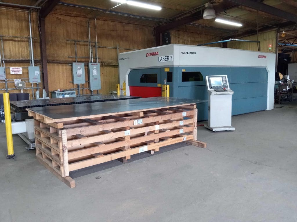 Used Durma HD-FL 3015 CNC Laser For Sale
