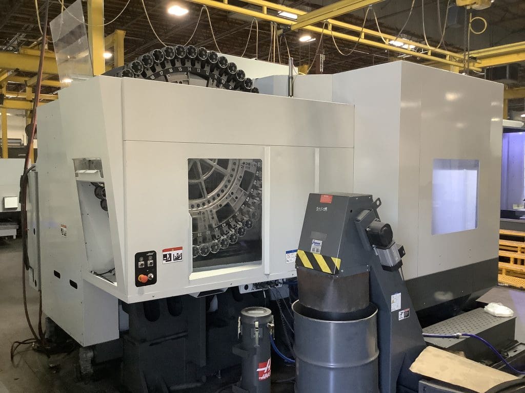 2018 Haas EC-1600ZT CNC Horizontal Machining Center, photo 13 of 16