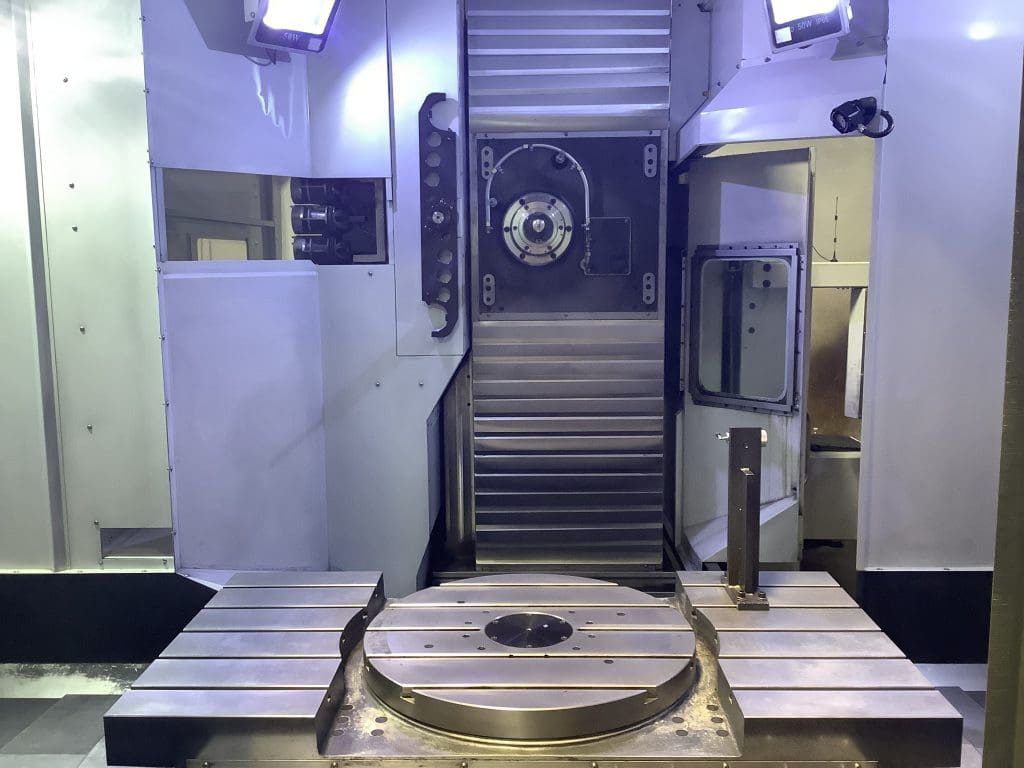 2018 Haas EC-1600ZT CNC Horizontal Machining Center, photo 3 of 16