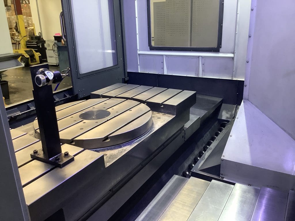 2018 Haas EC-1600ZT CNC Horizontal Machining Center, photo 9 of 16