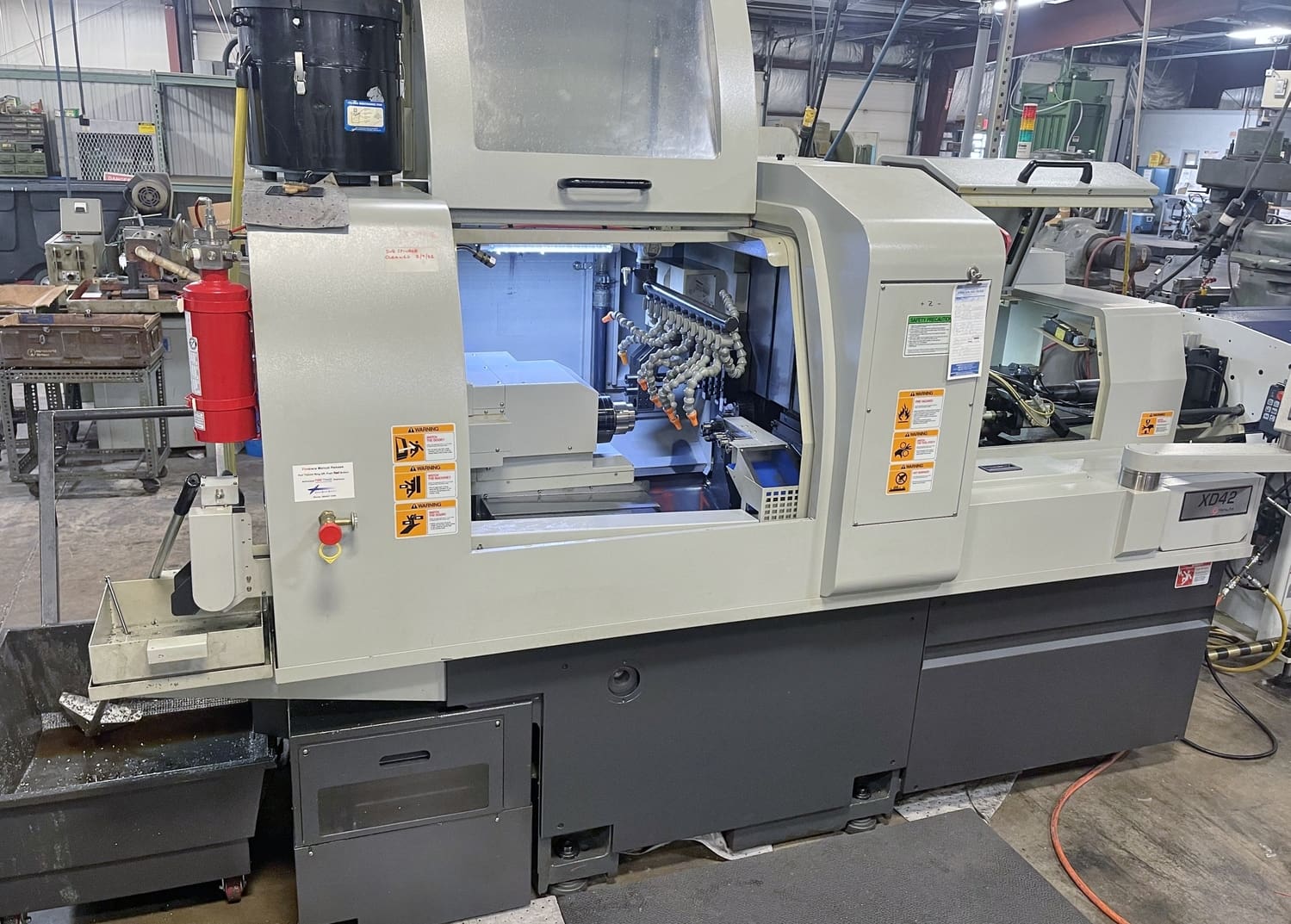 Used Hanwha XD-42H - CNC Swiss Lathe - 8073248