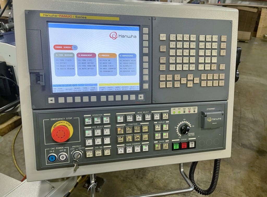 Used Hanwha XD-42H - CNC Swiss Lathe - 8073248