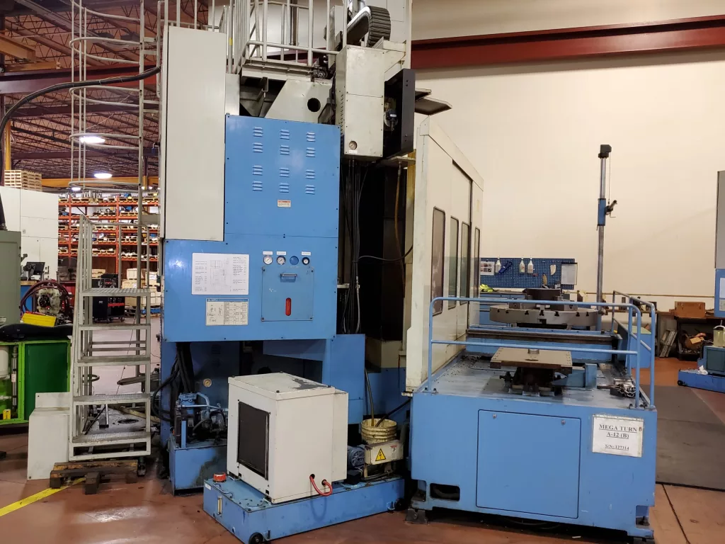 1997 Mazak Mega Turn A-12 CNC Vertical Turret Lathe, photo 6 of 6
