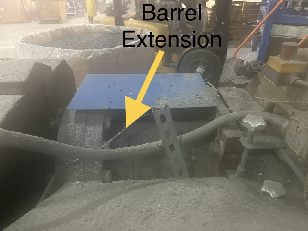 Used Merritt Polycycle 6" Compounding Line Extruder for Sale