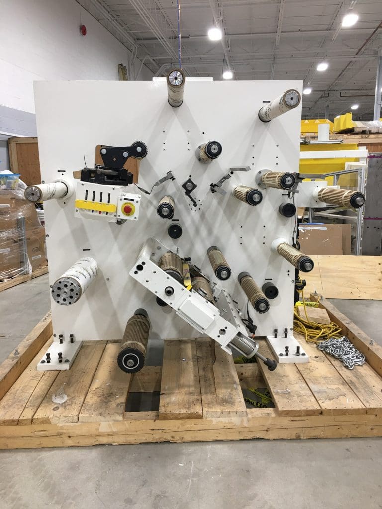 Used New Era Narrow Web Coating Laminator For Sale