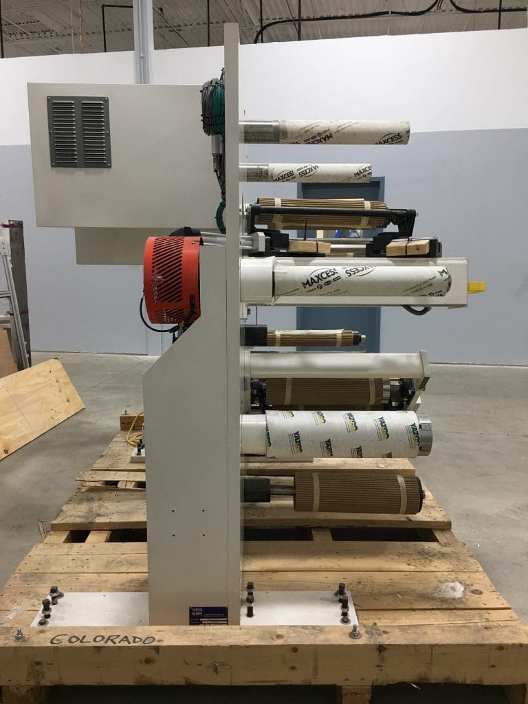 Used New Era Narrow Web Coating Laminator For Sale