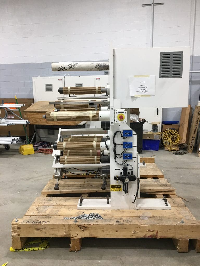 Used New Era Narrow Web Coating Laminator For Sale