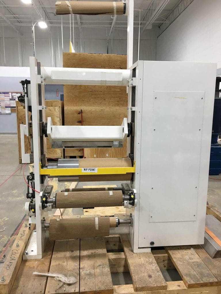 Used New Era Narrow Web Coating Laminator For Sale
