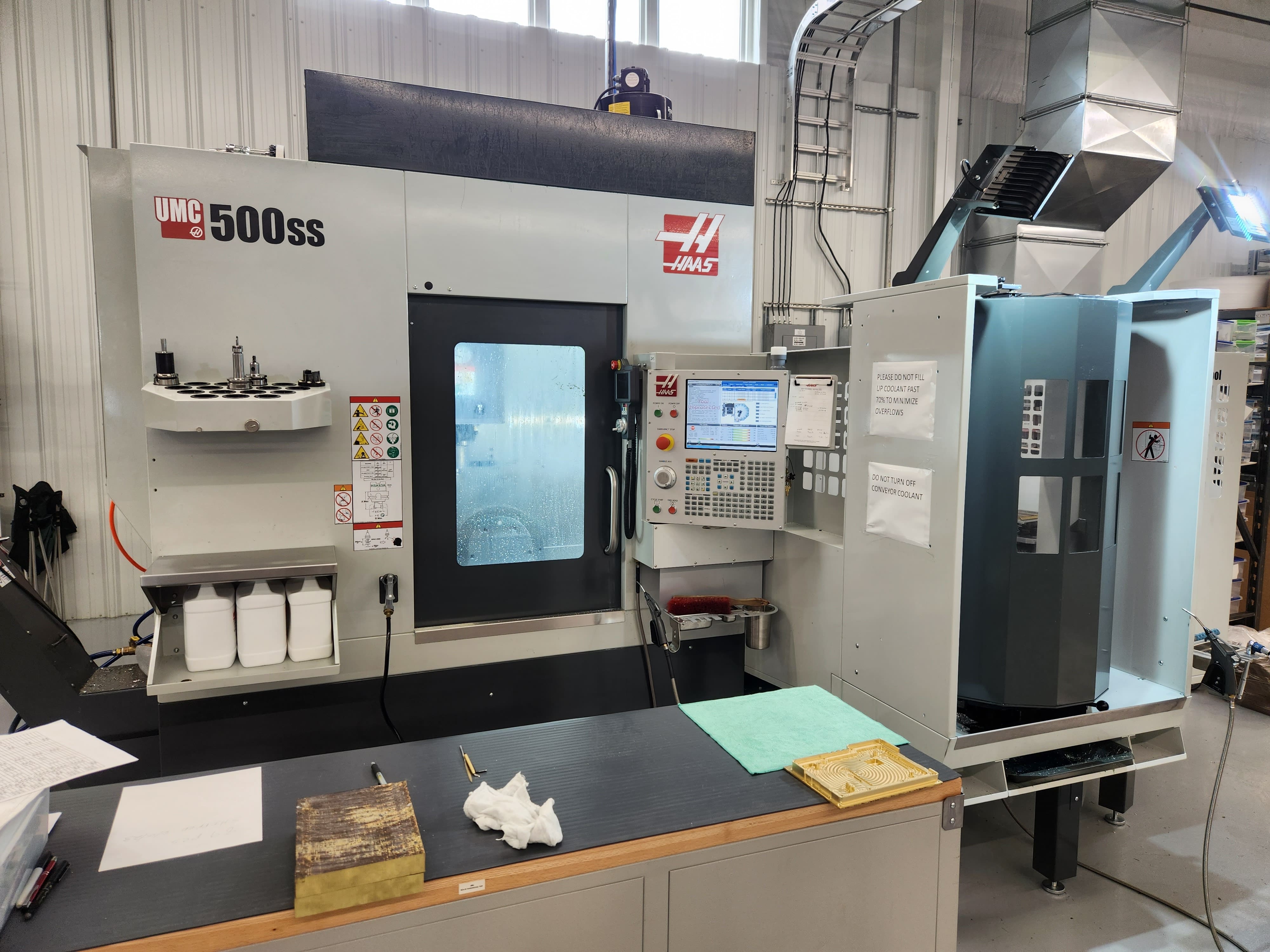 2022 Haas UMC-500SS