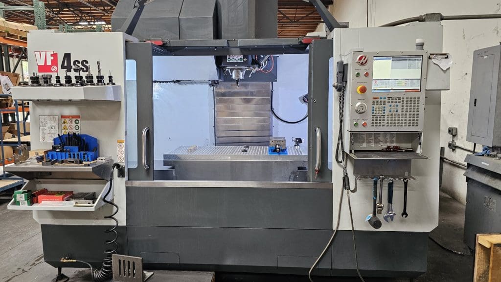 2018 Haas VF-4SS CNC Vertical Machining Center, photo 1 of 8
