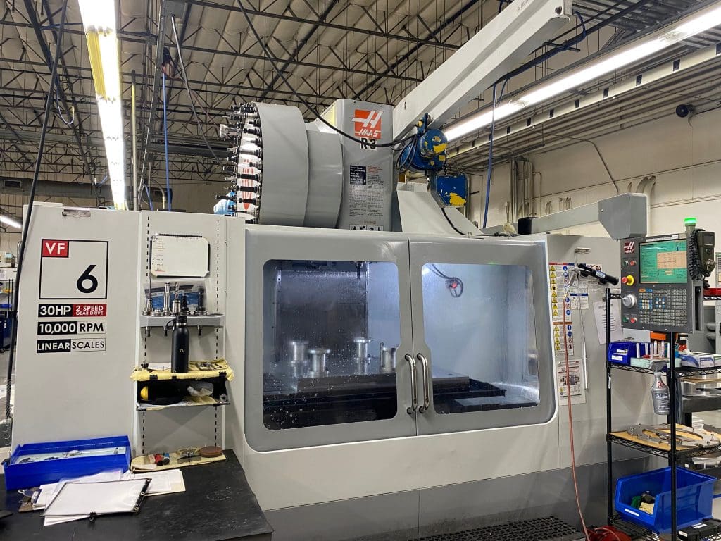 2009 Haas VF-6 CNC Vertical Machining Center, photo 1 of 5