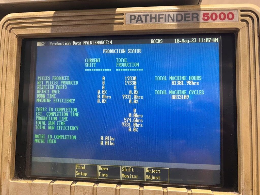 Used Van Dorn 650HT-4200 Injection Molding Machine for Sale
