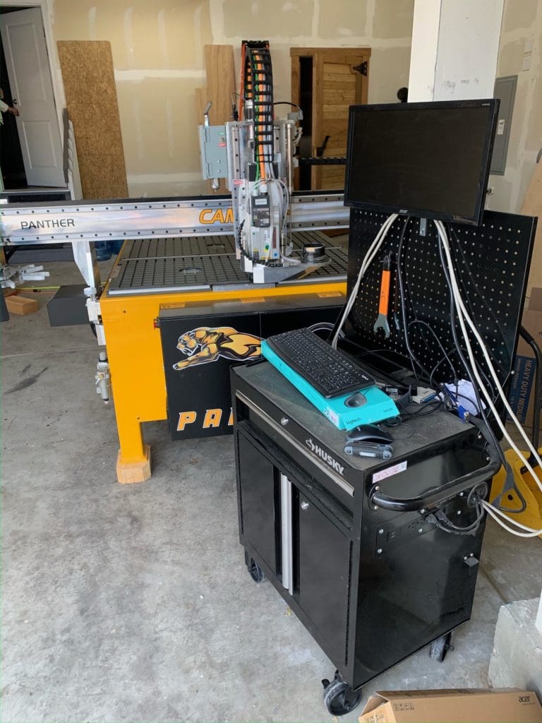 Used CAMaster PT-408 Panther CNC Router for Sale