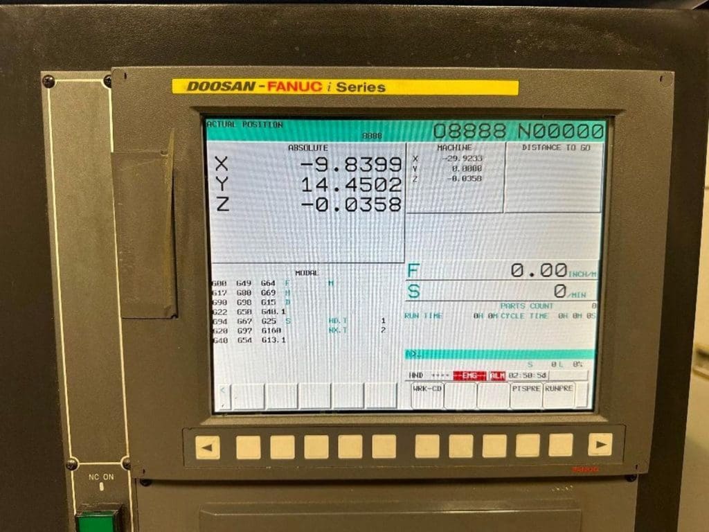 Used Doosan DNM 500 CNC Vertical Machining Center For Sale