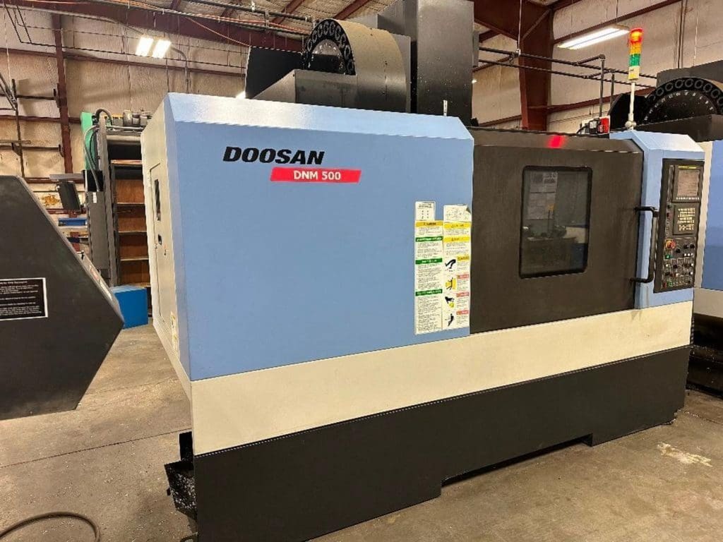 Used Doosan DNM 500 CNC Vertical Machining Center For Sale