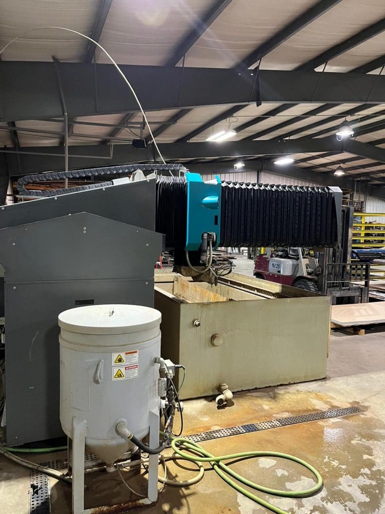 Used Flow Mach 3 2513b CNC Waterjet For Sale