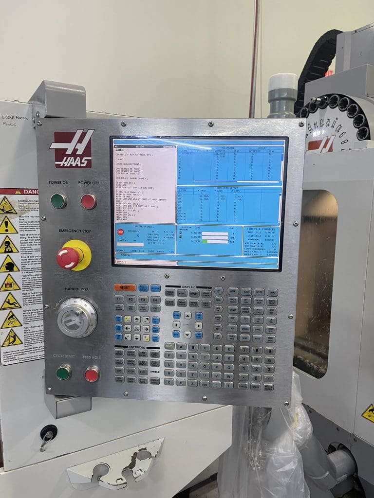 2008 Haas Super Mini Mill 2 CNC Vertical Machining Center, photo 5 of 7