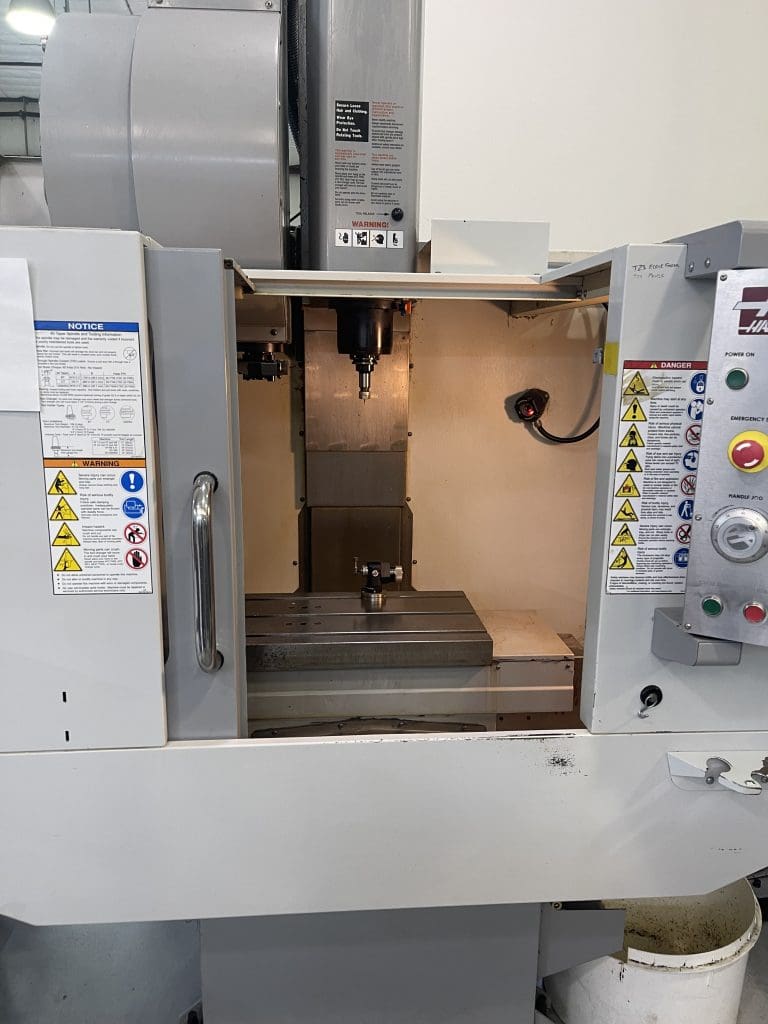 2008 Haas Super Mini Mill 2 CNC Vertical Machining Center, photo 2 of 7