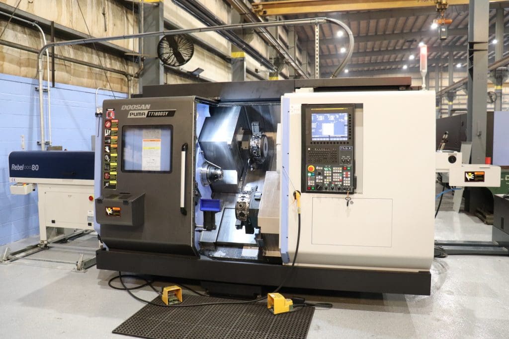 Used Doosan Puma TT1800SY CNC Lathe For Sale