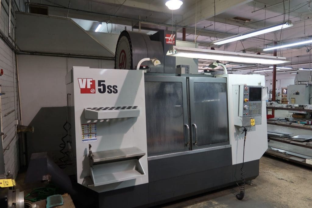 2012 Haas VF-5SS CNC Vertical Machining Center, photo 1 of 4