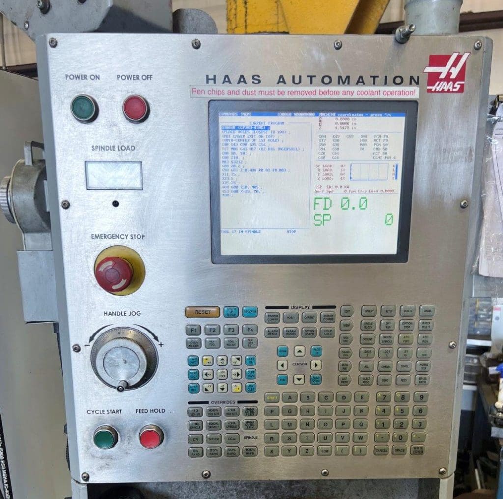 2005 Haas VF-6 CNC Vertical Machining Center, photo 5 of 7