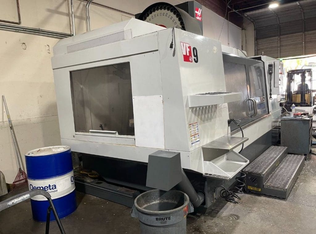 Used Haas VF-9 CNC Vertical Machining Center For Sale