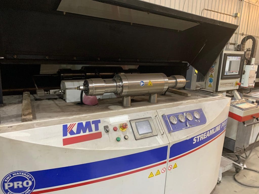 Used KMT Streamline Pro2 125 CNC Waterjet Pump For Sale