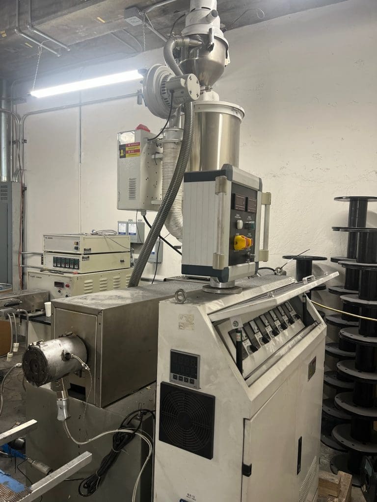 Used Zhang Jia Gang Friend Machiney Co. FLD-SJ Extruder for Sale