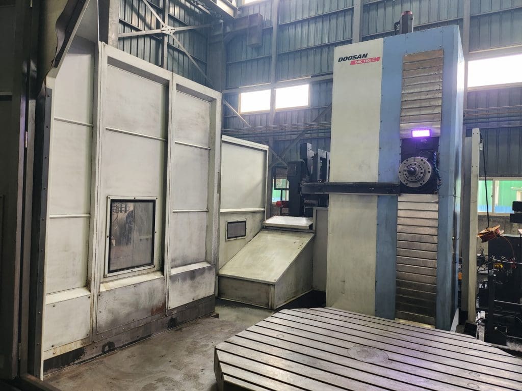 2014 Doosan DBC-130L-II CNC Boring Mill, photo 2 of 6