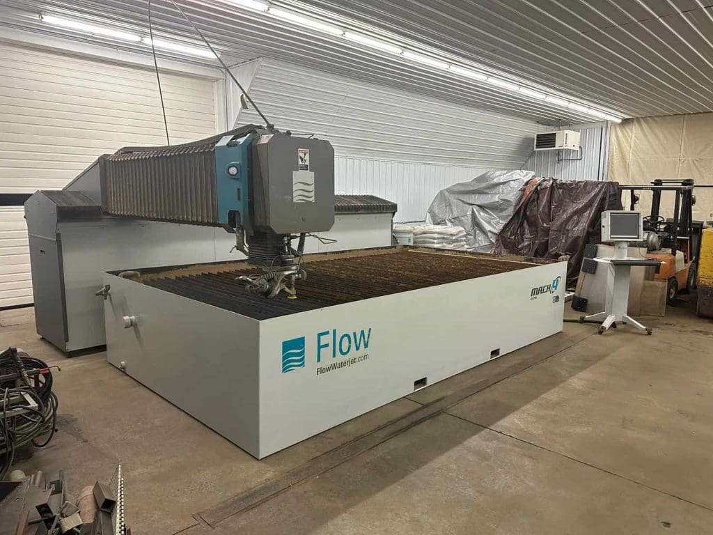 Used Flow Mach 3 4020b-XD CNC Waterjet For Sale