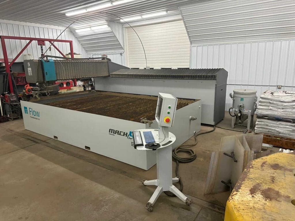 Used Flow Mach 3 4020b-XD CNC Waterjet For Sale