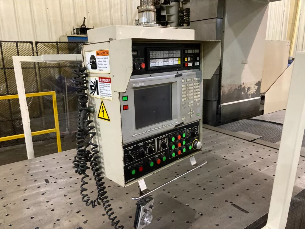 1996 Mitsubishi M-VS 20/15 CNC Vertical Machining Center, photo 8 of 18