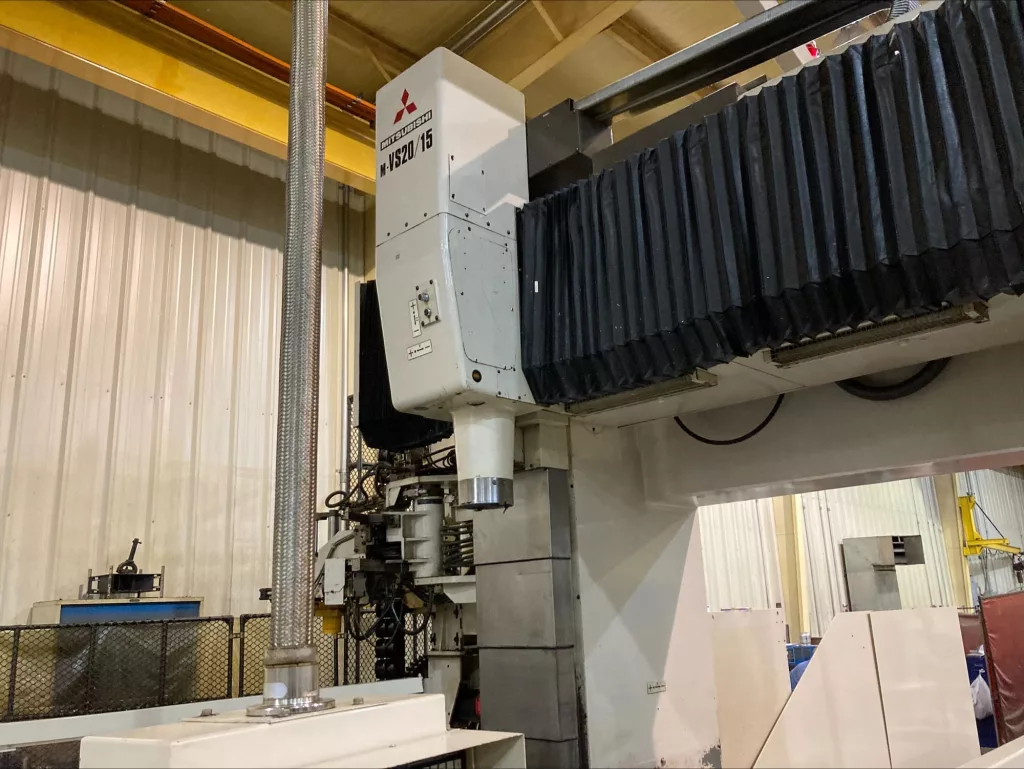 1996 Mitsubishi M-VS 20/15 CNC Vertical Machining Center, photo 3 of 18