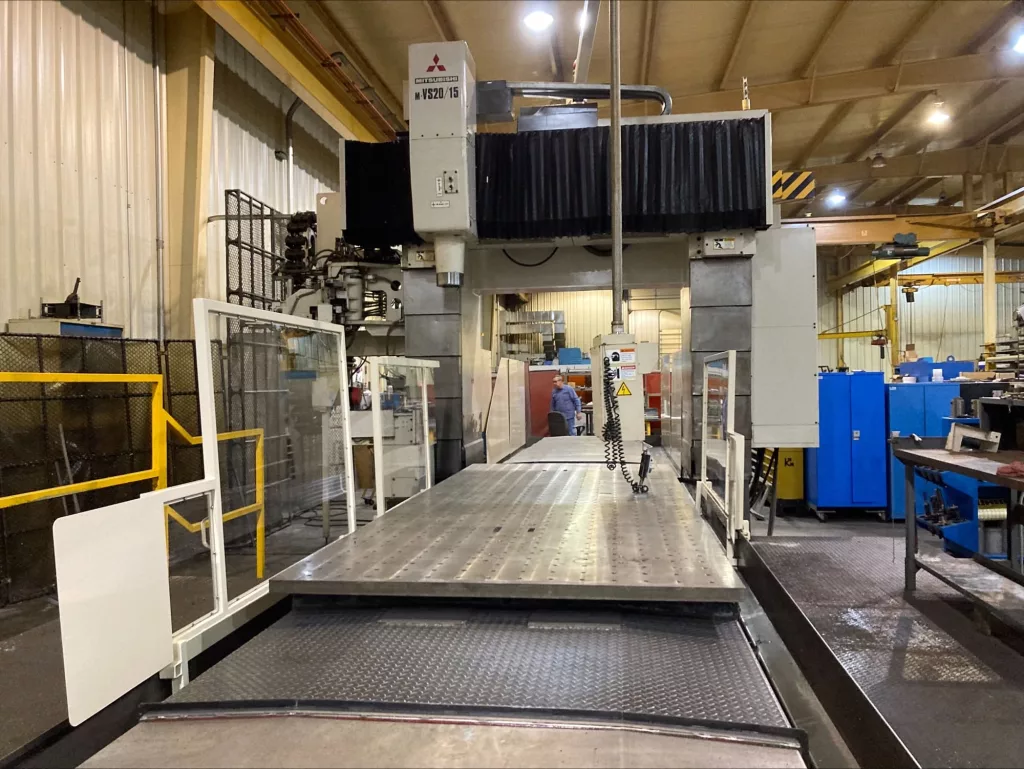 1996 Mitsubishi M-VS 20/15 CNC Vertical Machining Center, photo 2 of 18