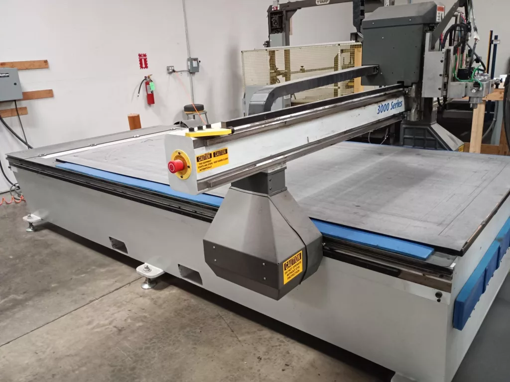 2014 Multicam 3204-R-PF CNC Router, photo 1 of 8