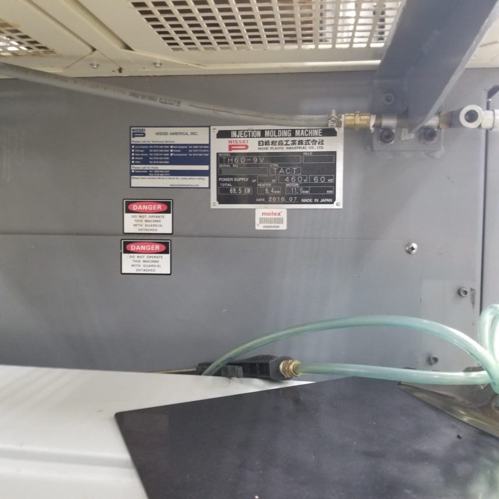 Used Nissei TH60-9V Injection Molding Machine For Sale