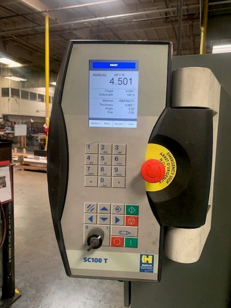 Used Haco HSLX-12 Shear For Sale