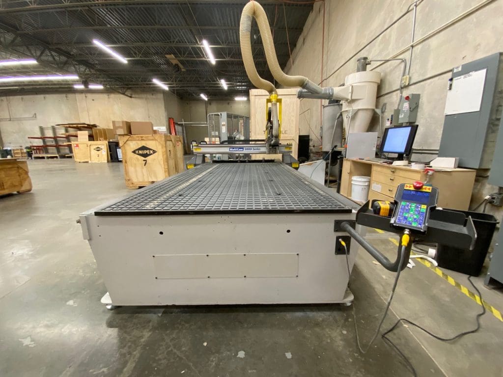 Used Multicam 3000 Series CNC Router for Sale