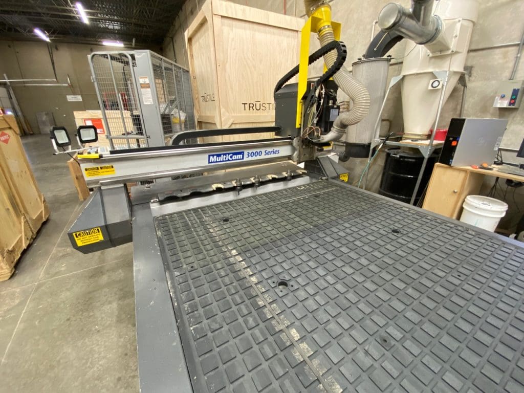 Used Multicam 3000 Series CNC Router for Sale