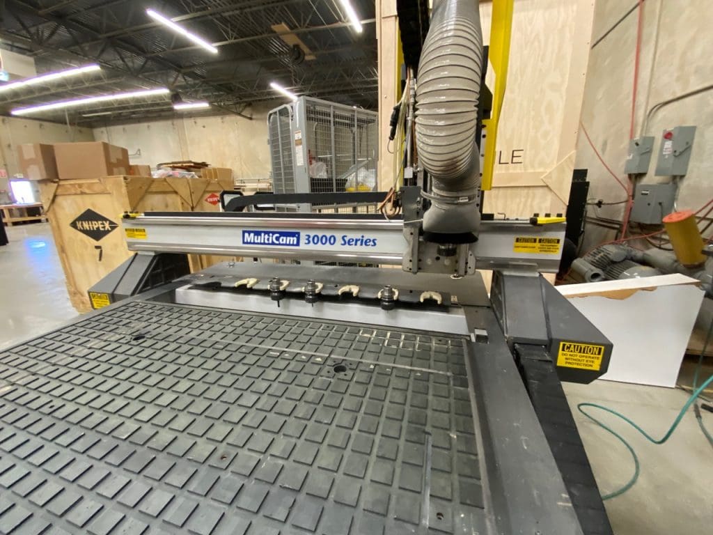 Used Multicam 3000 Series CNC Router for Sale